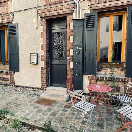 Maison De Ville - Paris En 15 Mn ! - 4 Pers- 1 Bebe - Vintage & Music ! Groslay Ngoại thất bức ảnh