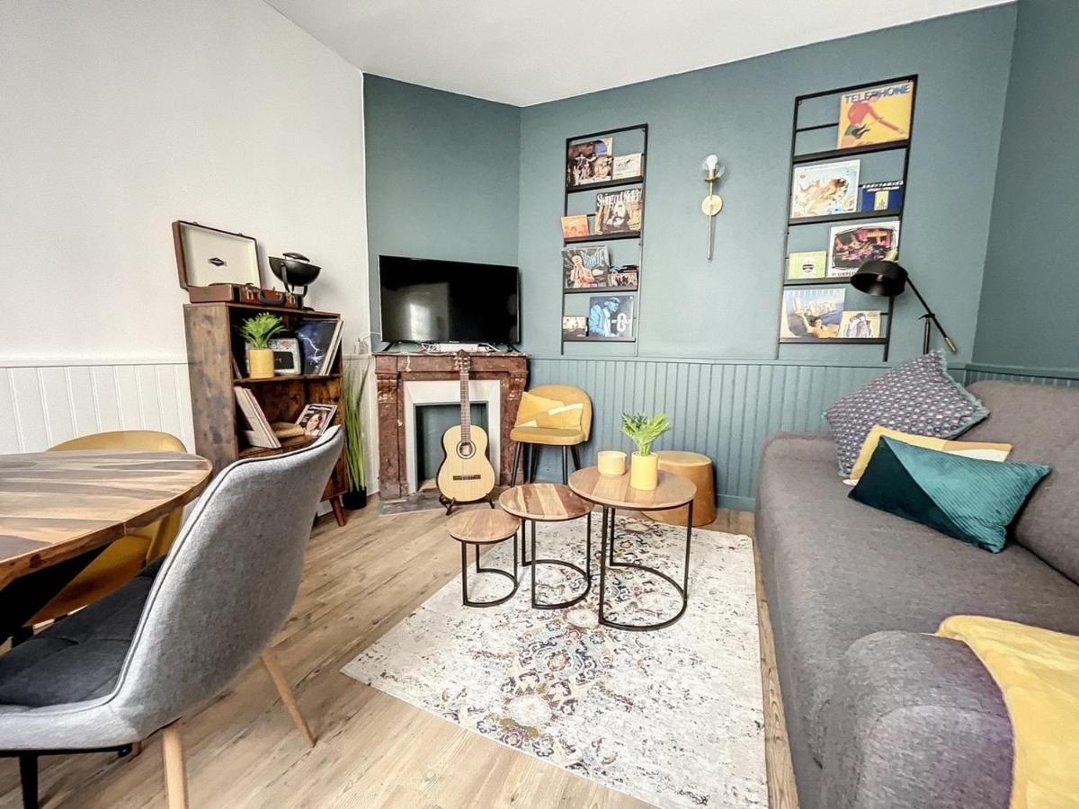 Maison De Ville - Paris En 15 Mn ! - 4 Pers- 1 Bebe - Vintage & Music ! Groslay Ngoại thất bức ảnh