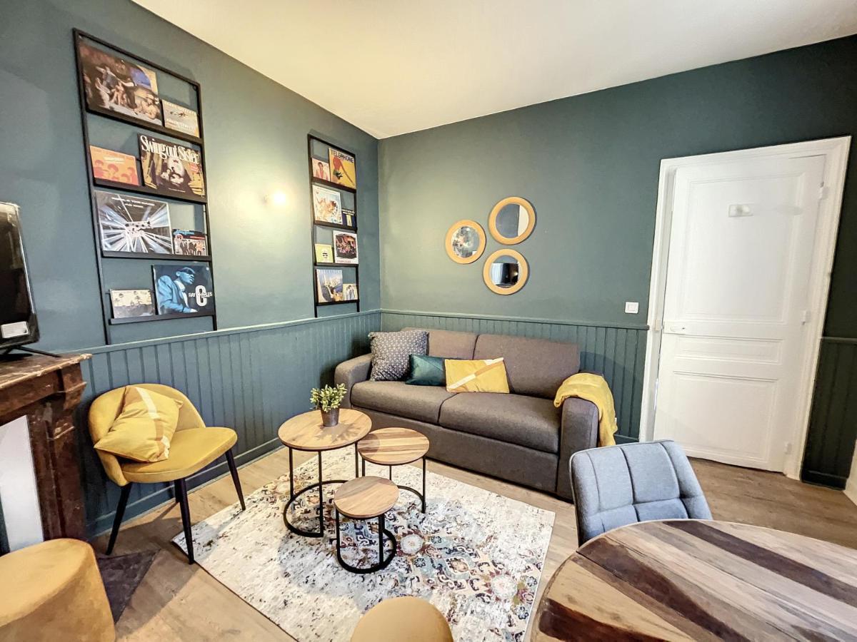 Maison De Ville - Paris En 15 Mn ! - 4 Pers- 1 Bebe - Vintage & Music ! Groslay Ngoại thất bức ảnh