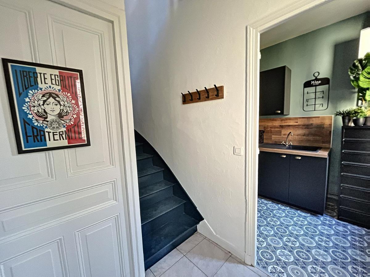 Maison De Ville - Paris En 15 Mn ! - 4 Pers- 1 Bebe - Vintage & Music ! Groslay Ngoại thất bức ảnh