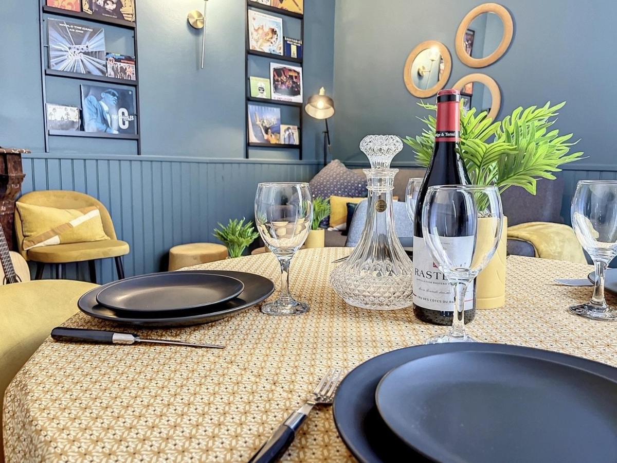 Maison De Ville - Paris En 15 Mn ! - 4 Pers- 1 Bebe - Vintage & Music ! Groslay Ngoại thất bức ảnh