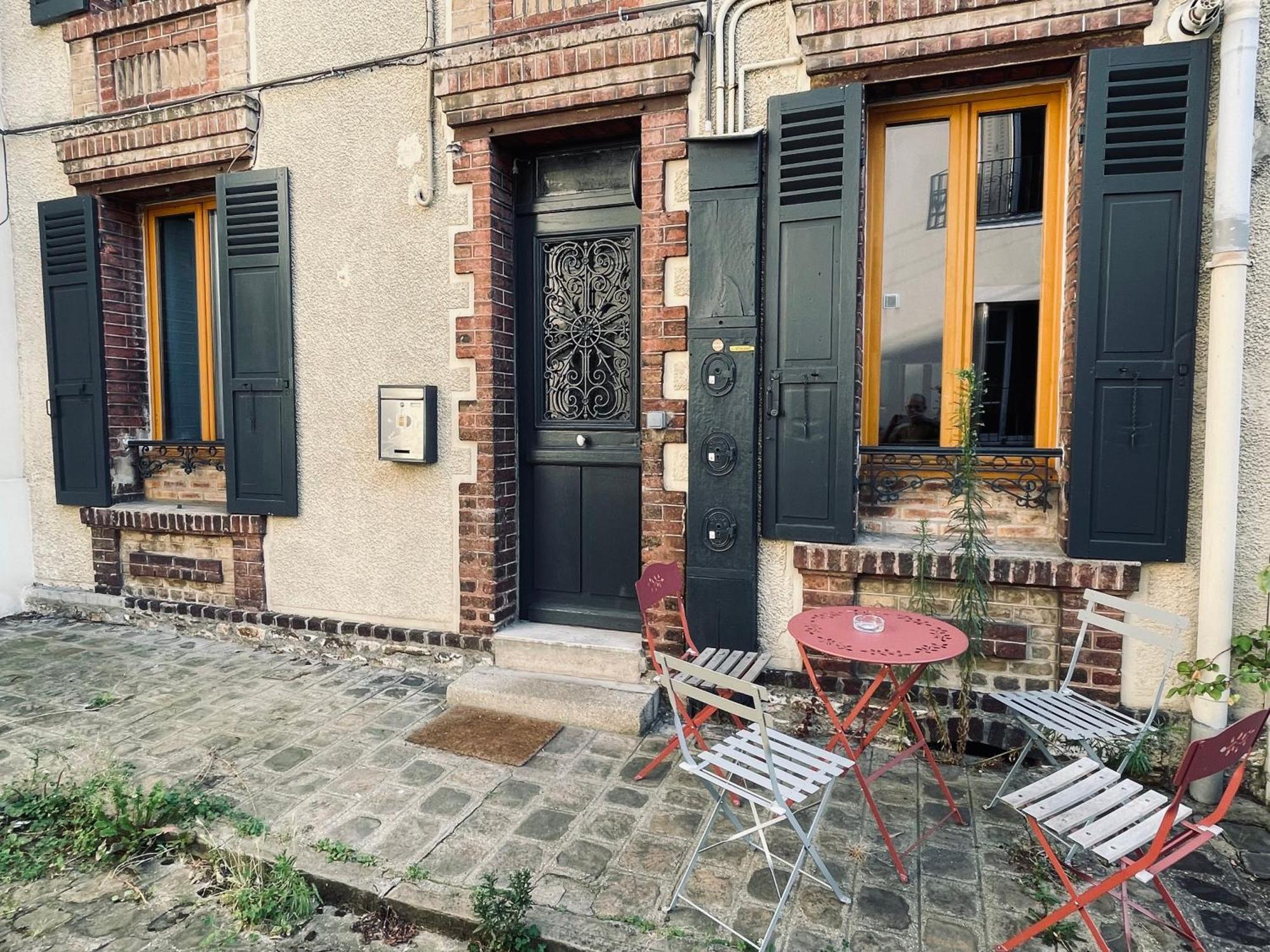 Maison De Ville - Paris En 15 Mn ! - 4 Pers- 1 Bebe - Vintage & Music ! Groslay Ngoại thất bức ảnh